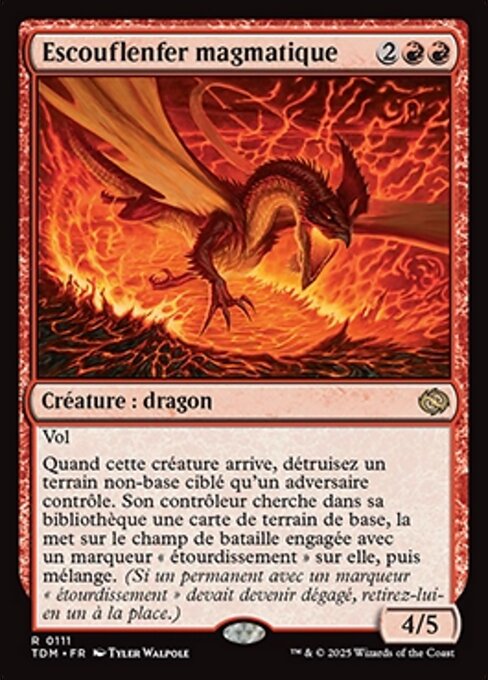 Escouflenfer magmatique