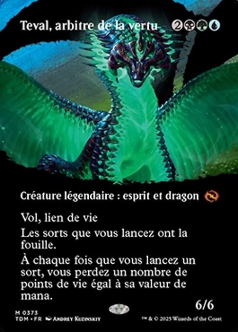 Teval, Arbiter of Virtue