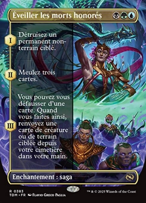 Éveiller les morts honorés