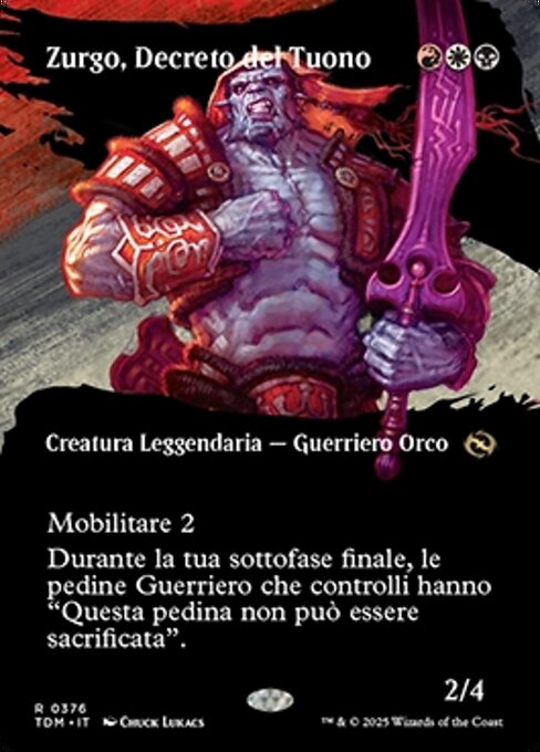 Zurgo, Thunder's Decree