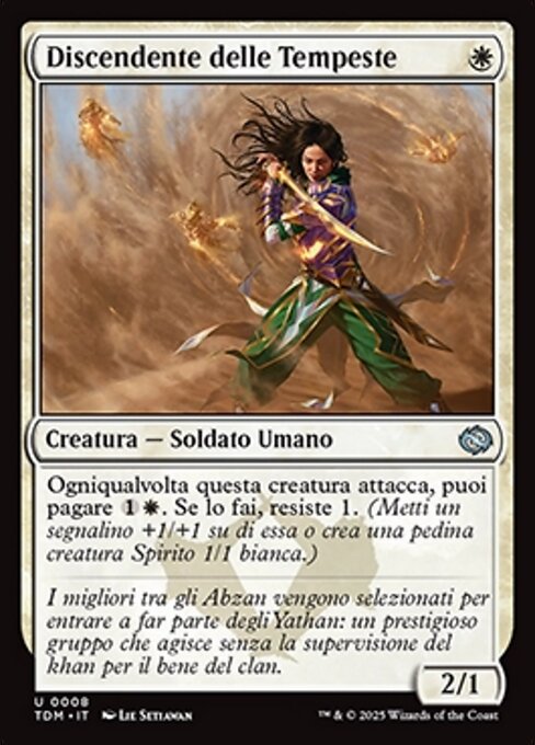 Descendant of Storms