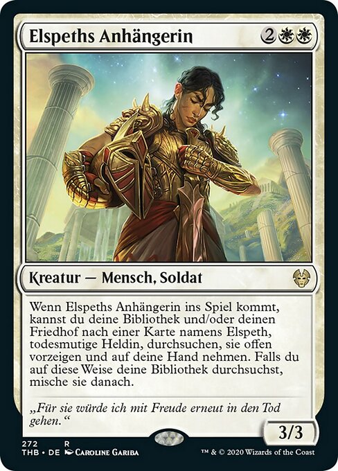 Elspeths Anhängerin
