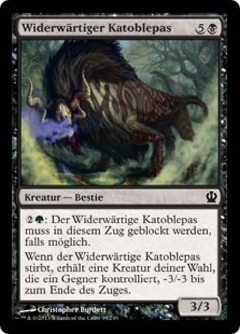 Loathsome Catoblepas