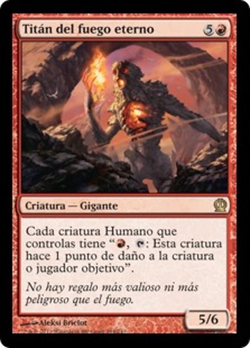 Titán del fuego eterno