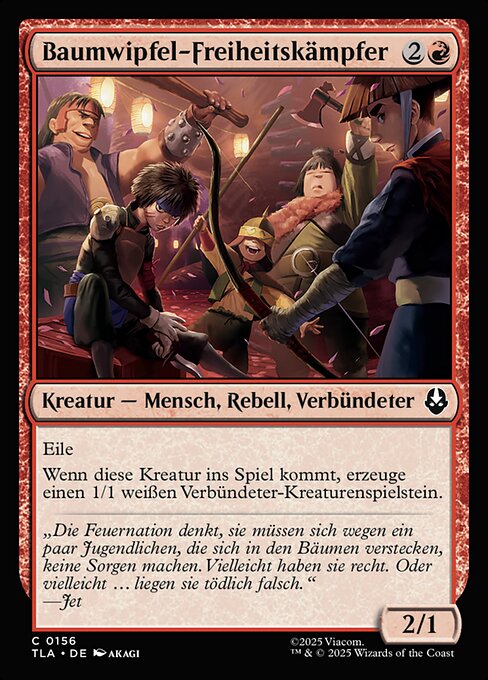 Baumwipfel-Freiheitskämpfer