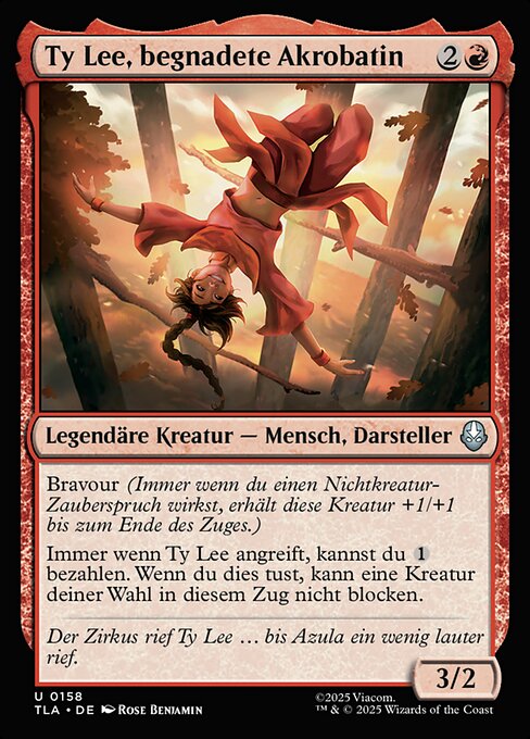 Ty Lee, Artful Acrobat
