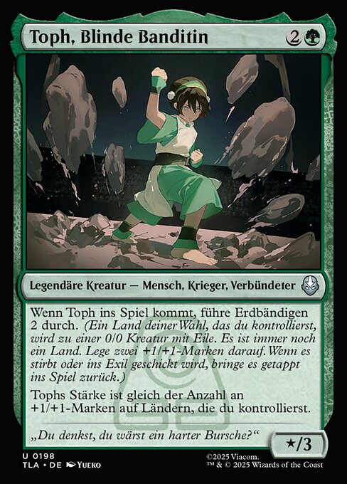 Toph, the Blind Bandit