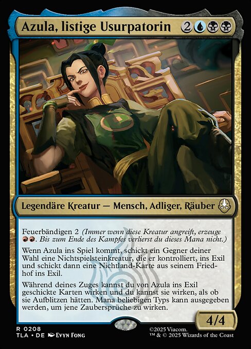 Azula, Cunning Usurper