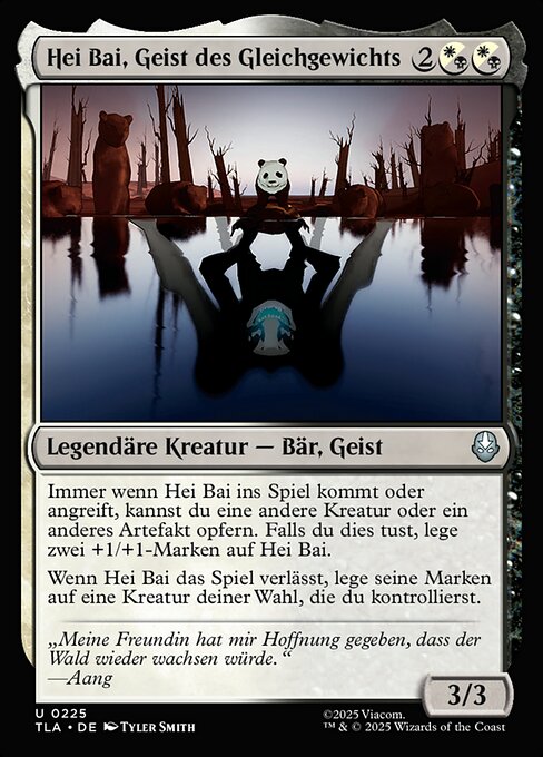 Hei Bai, Spirit of Balance