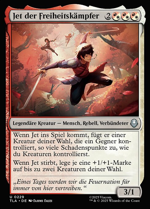 Jet, Freedom Fighter