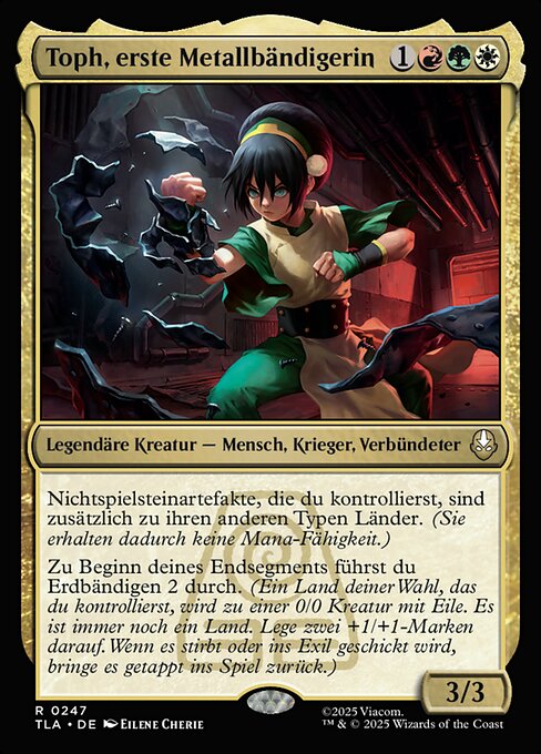 Toph, the First Metalbender