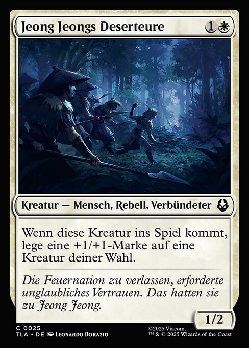 Jeong Jeong's Deserters