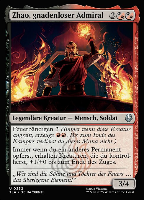 Zhao, Ruthless Admiral