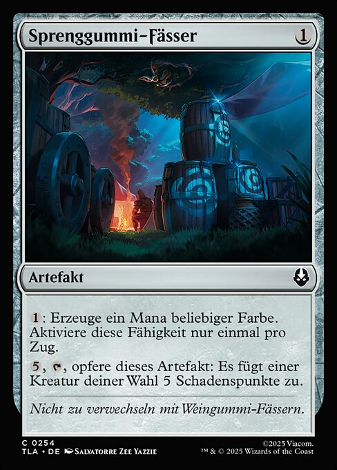 Barrels of Blasting Jelly