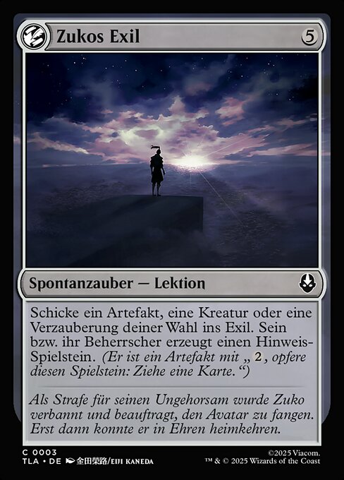 Zukos Exil