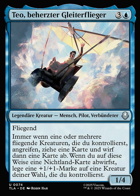 Teo, Spirited Glider