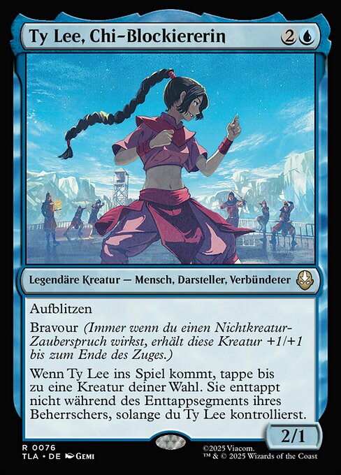 Ty Lee, Chi Blocker