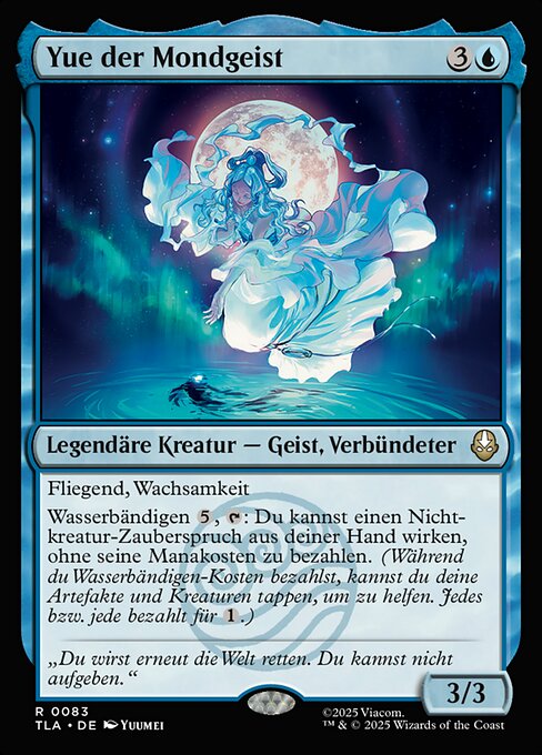 Yue, the Moon Spirit