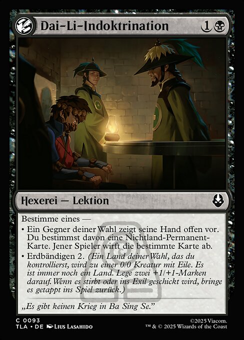 Dai Li Indoctrination