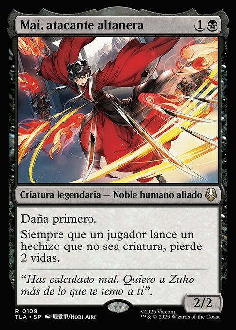 Mai, Scornful Striker