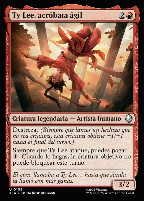 Ty Lee, Artful Acrobat