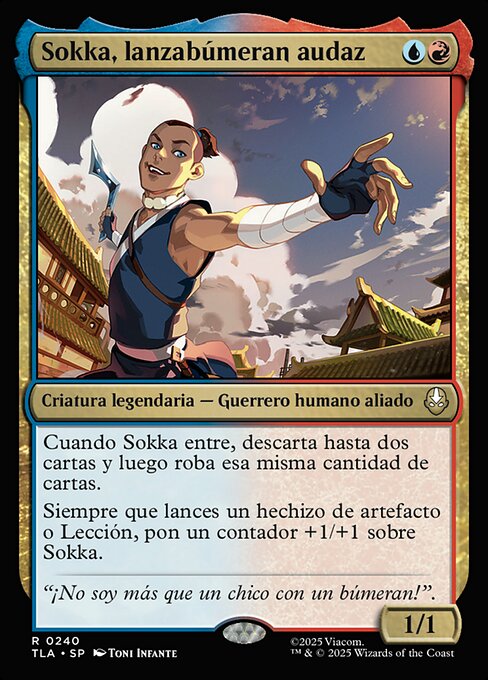 Sokka, Bold Boomeranger