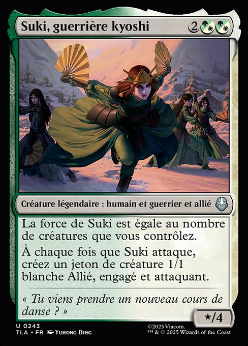 Suki, Kyoshi Warrior