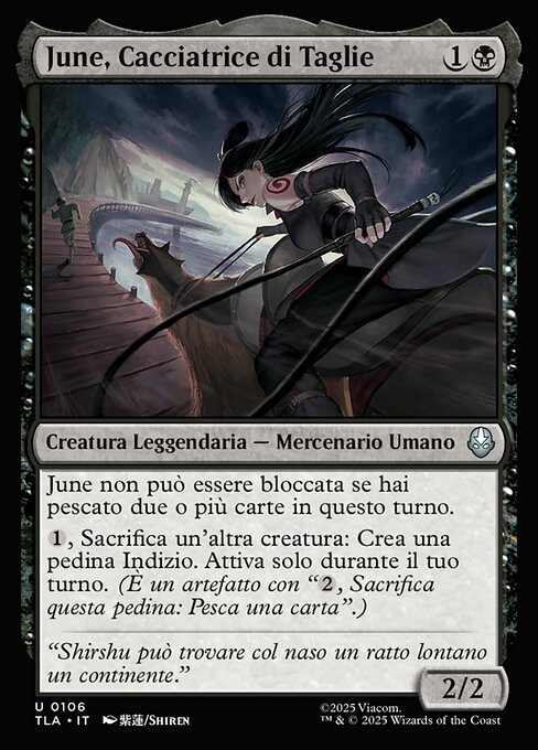 June, Cacciatrice di Taglie