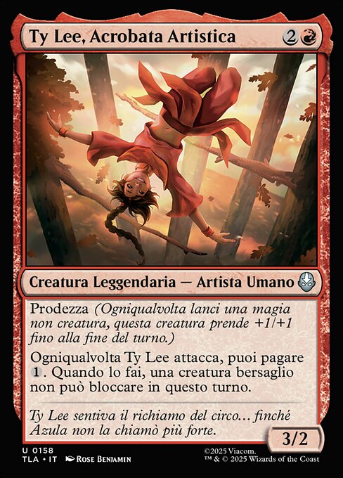 Ty Lee, Artful Acrobat