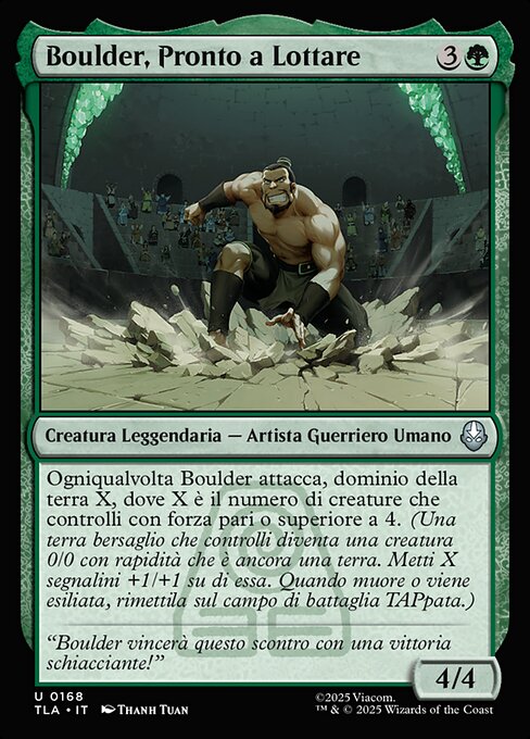 The Boulder, Ready to Rumble