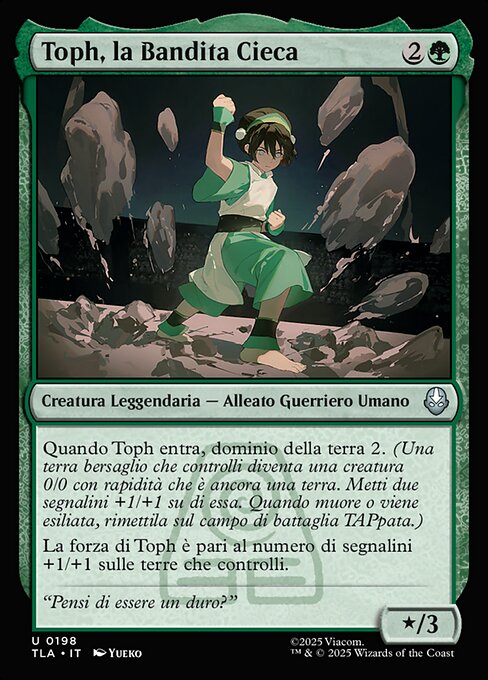 Toph, the Blind Bandit