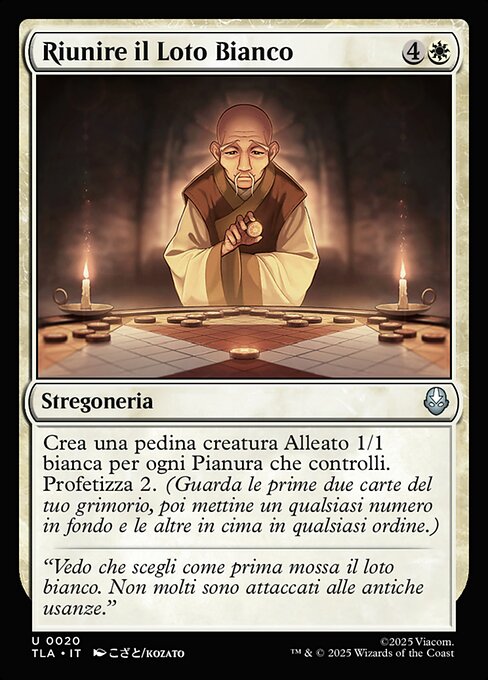 Riunire il Loto Bianco