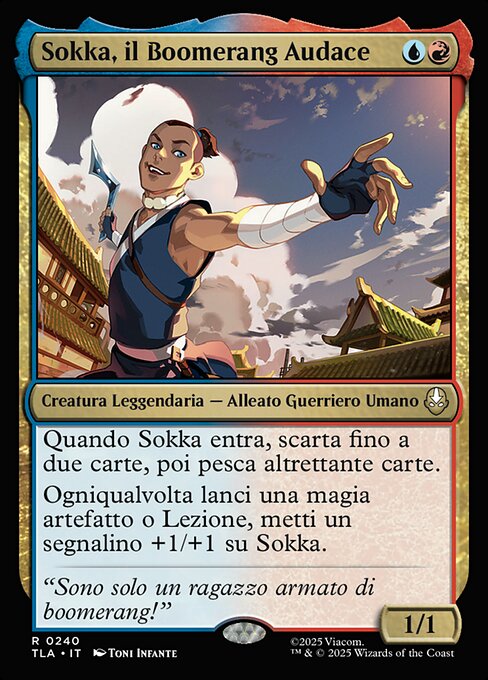Sokka, Bold Boomeranger