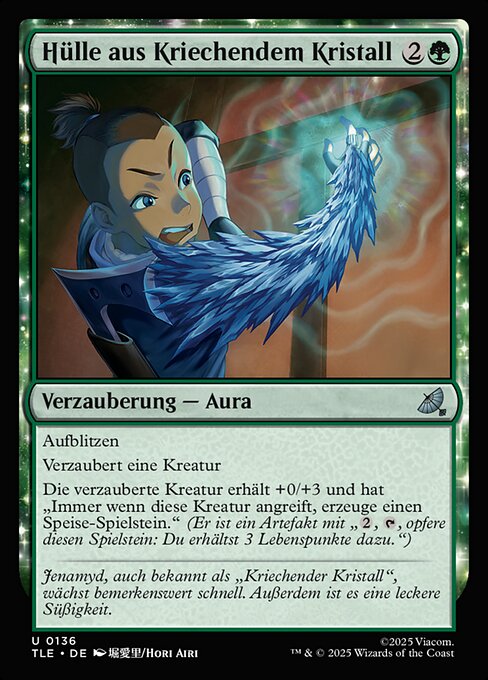 Hülle aus Kriechendem Kristall