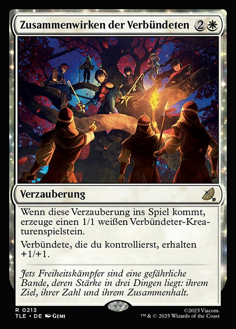 Zusammenwirken der Verbündeten