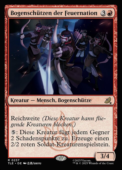 Bogenschützen der Feuernation