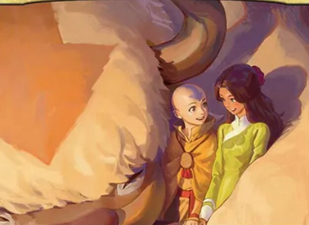 Aang and Katara