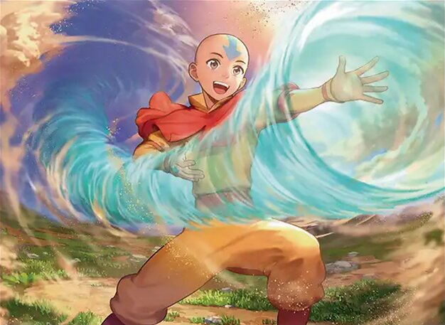 Aang, Airbending Master