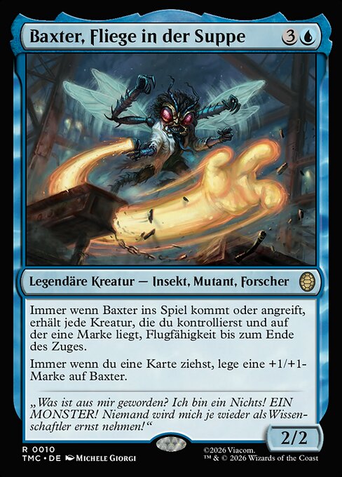 Baxter, Fliege in der Suppe