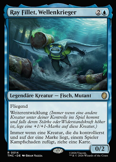 Ray Fillet, Wellenkrieger