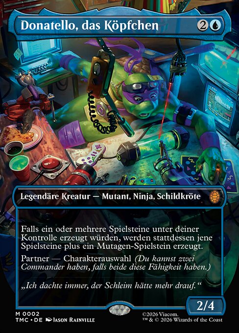 Donatello, das Köpfchen