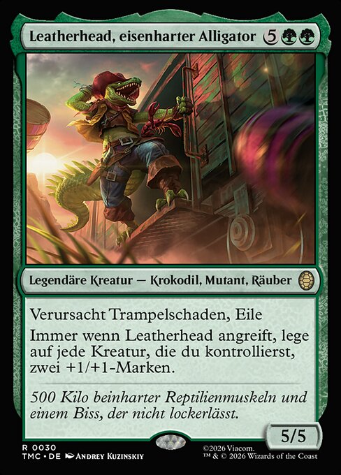 Leatherhead, eisenharter Alligator