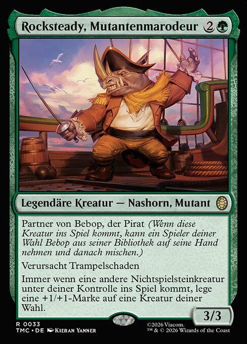Rocksteady, Mutantenmarodeur