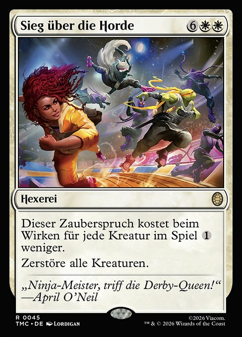 Sieg über die Horde