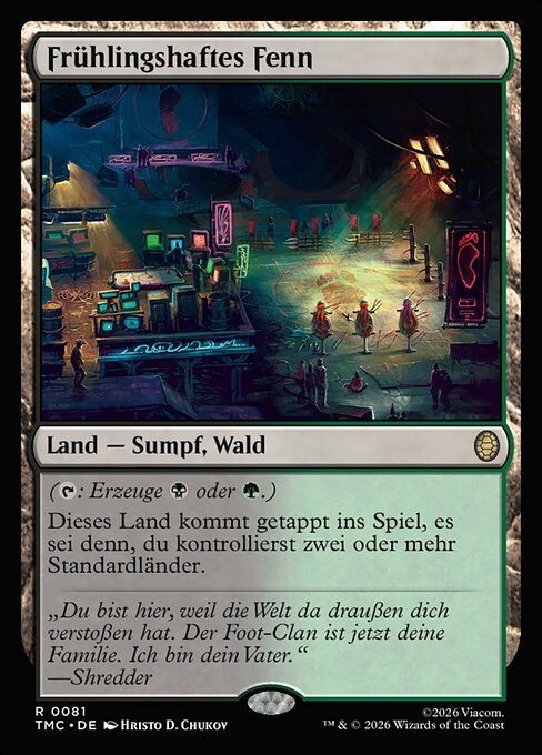 Frühlingshaftes Fenn