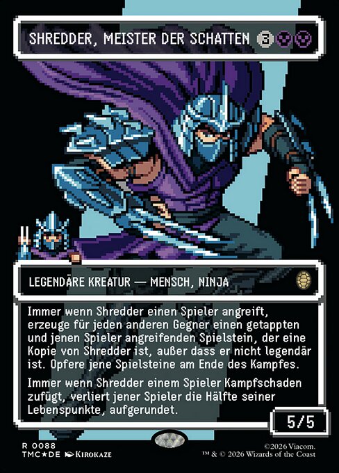 Shredder, Meister der Schatten