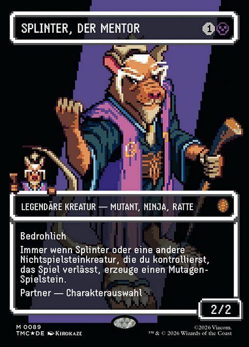 Splinter, the Mentor