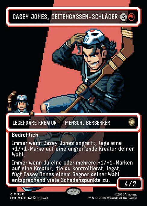 Casey Jones, Seitengassen-Schläger