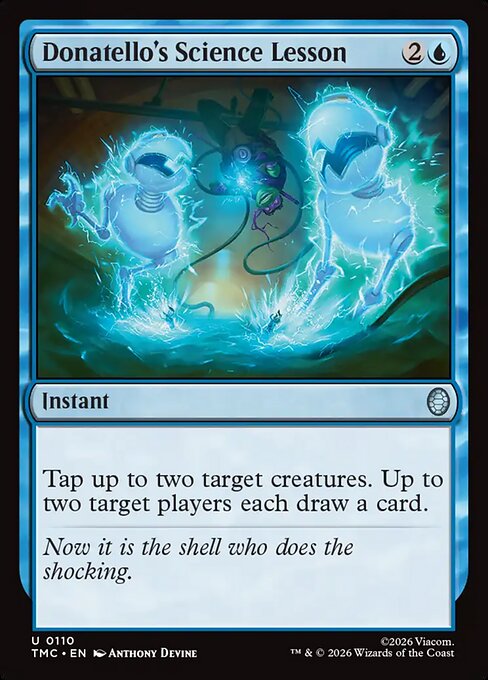 Donatello's Science Lesson