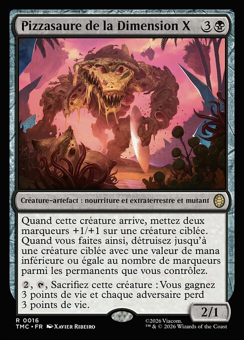 Pizzasaure de la Dimension X
